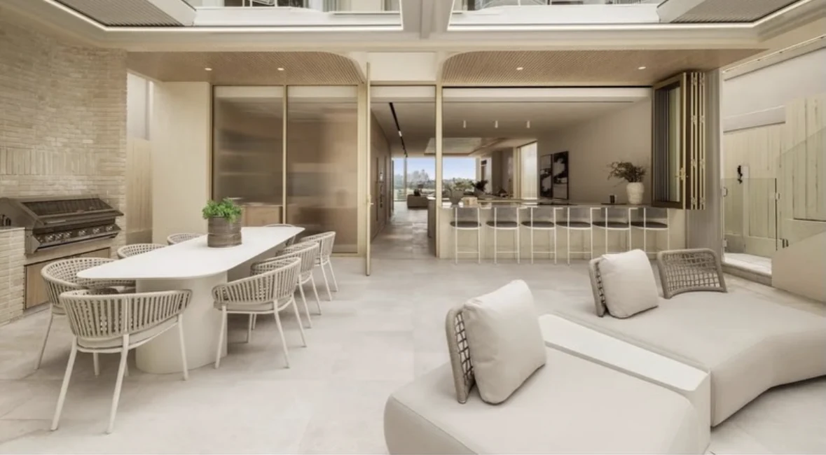 Marrickville interior with painted finishes